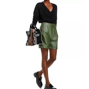 EQUIPMENT V Neck Black Cashmere Sweater